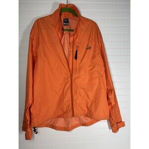 Vintage Lowe Alpine Windbreaker high low Large ORANGE Jacket